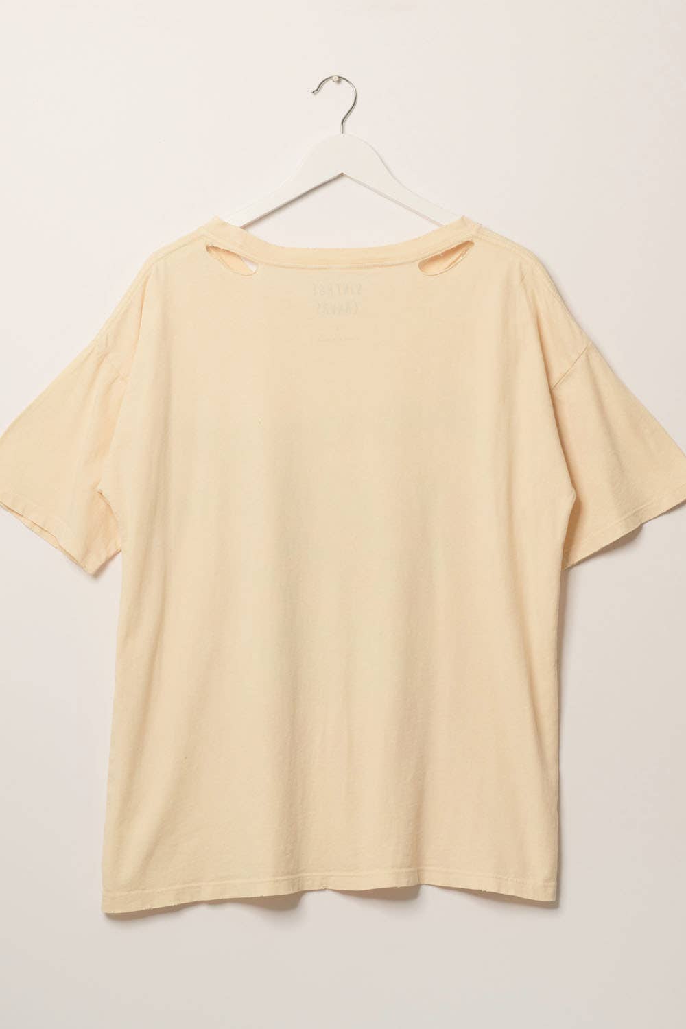 American Motors Round Neck Distress Graphic Tee