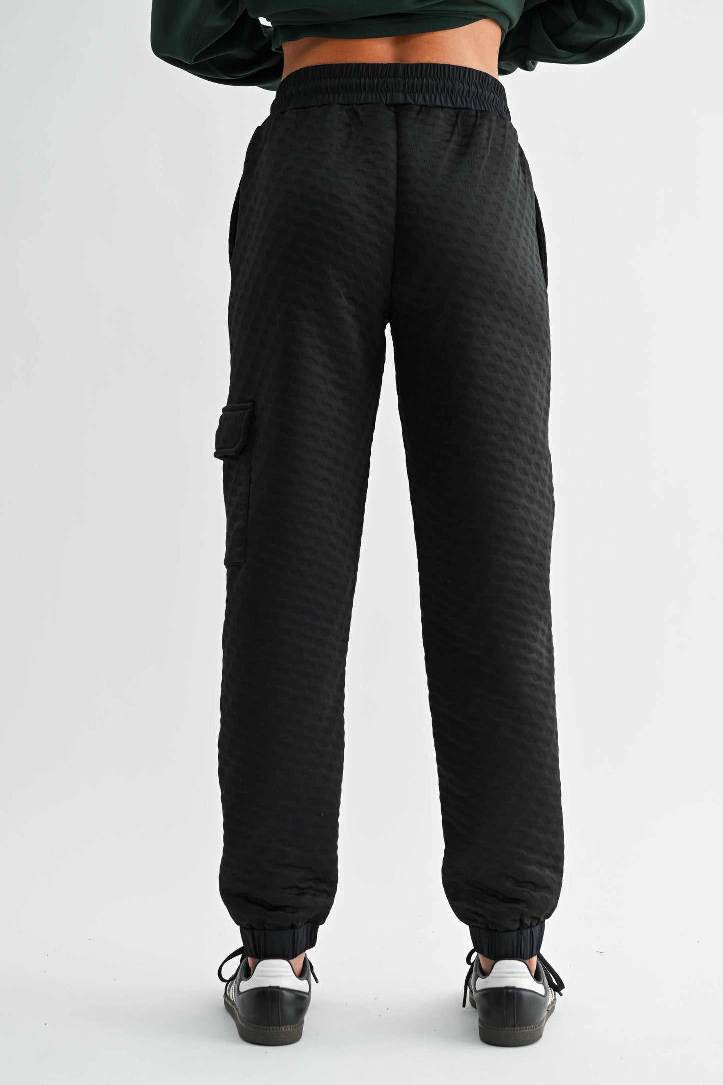 Water Resistant Quilted Jogger Pants