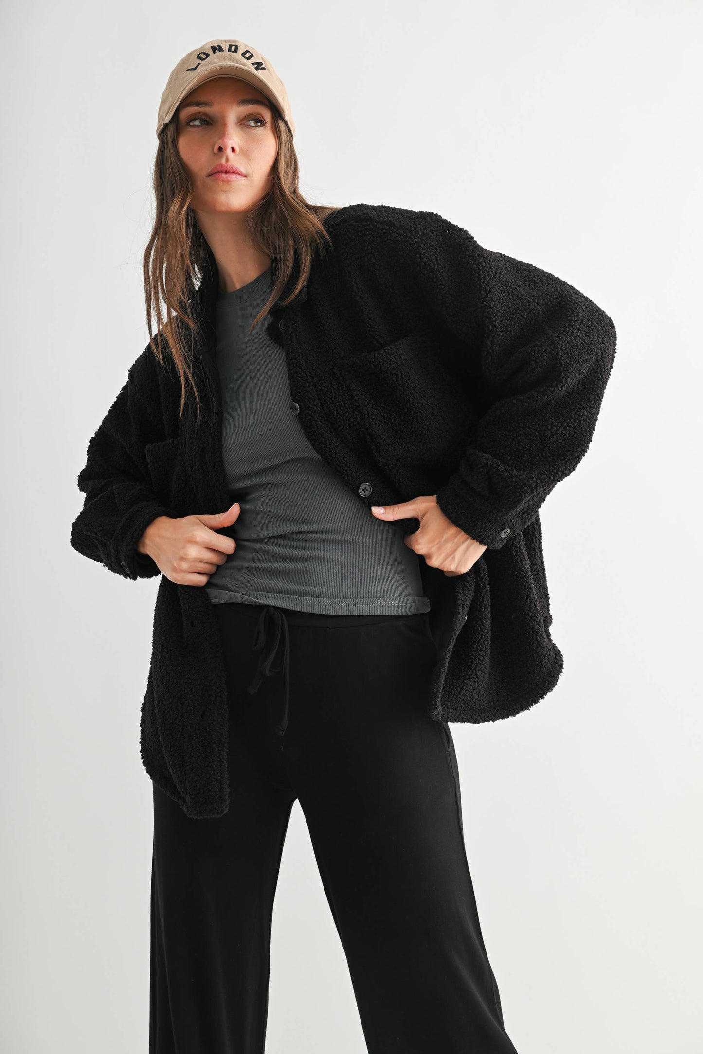 Frostline Sherpa Shacket