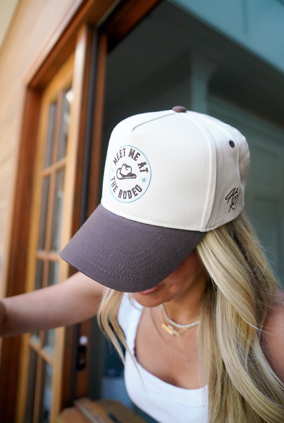 Meet me at the Rodeo - Brown Vintage Trucker Hat