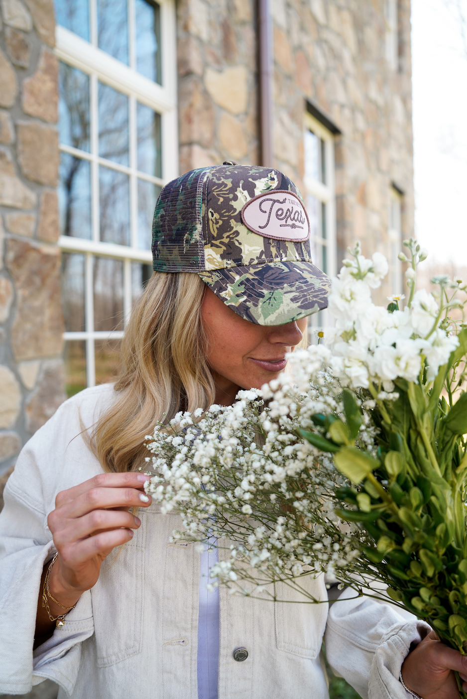 Take me to Texas - Camo Vintage Trucker Hat