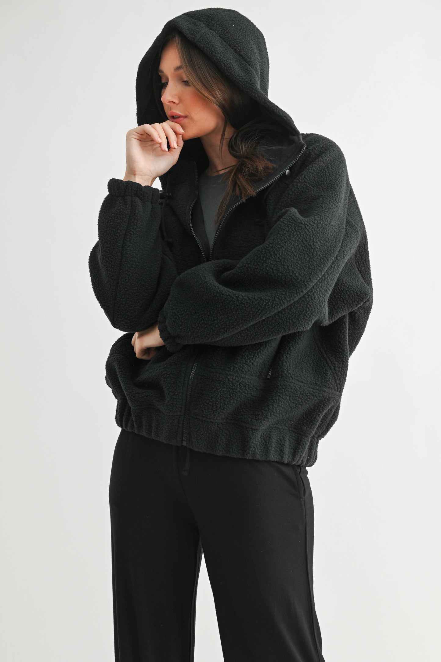 Alpine Fleece Zip Up Hoodie