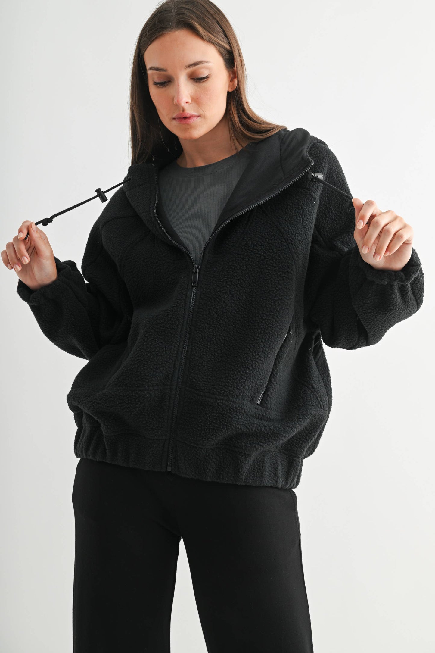 Alpine Fleece Zip Up Hoodie