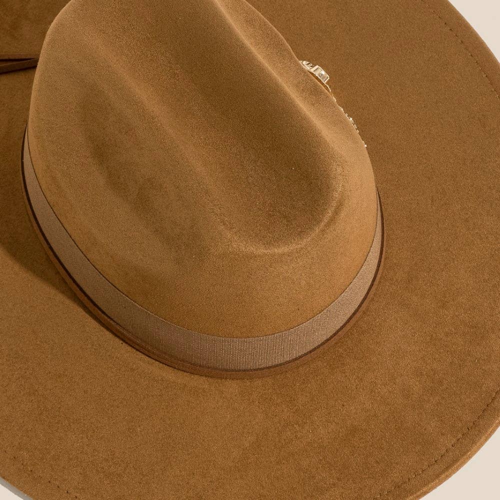 Western Cowboy Charms Fedora Hat