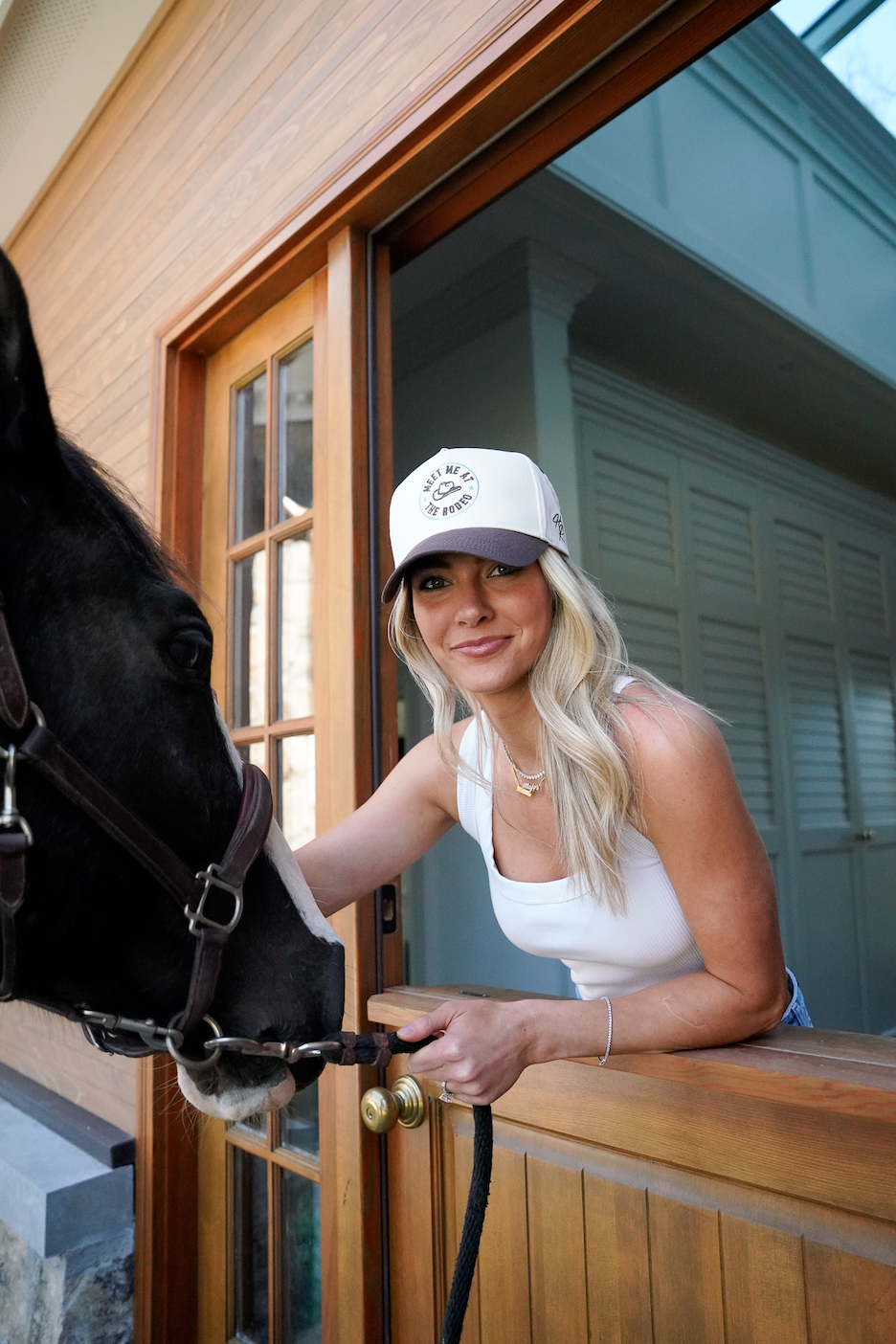Meet me at the Rodeo - Brown Vintage Trucker Hat