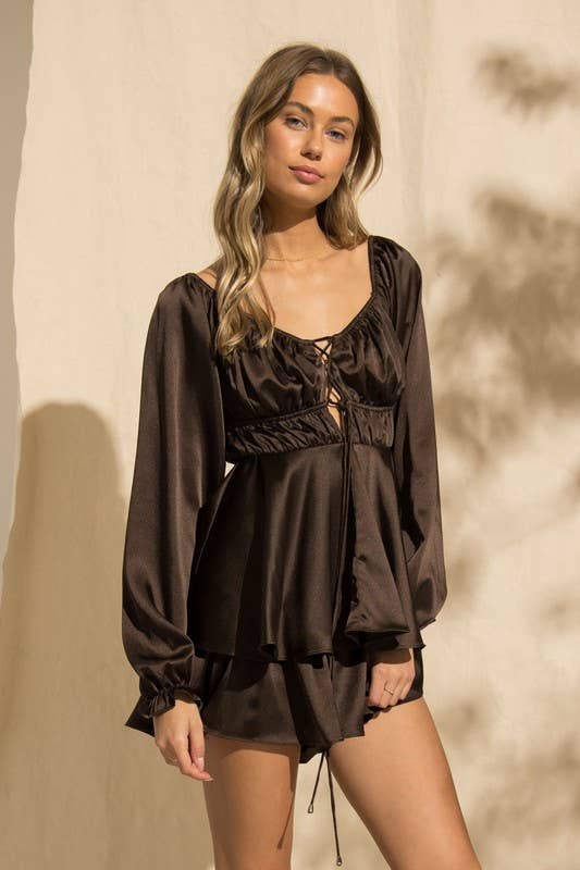 Naomi Silk Romper