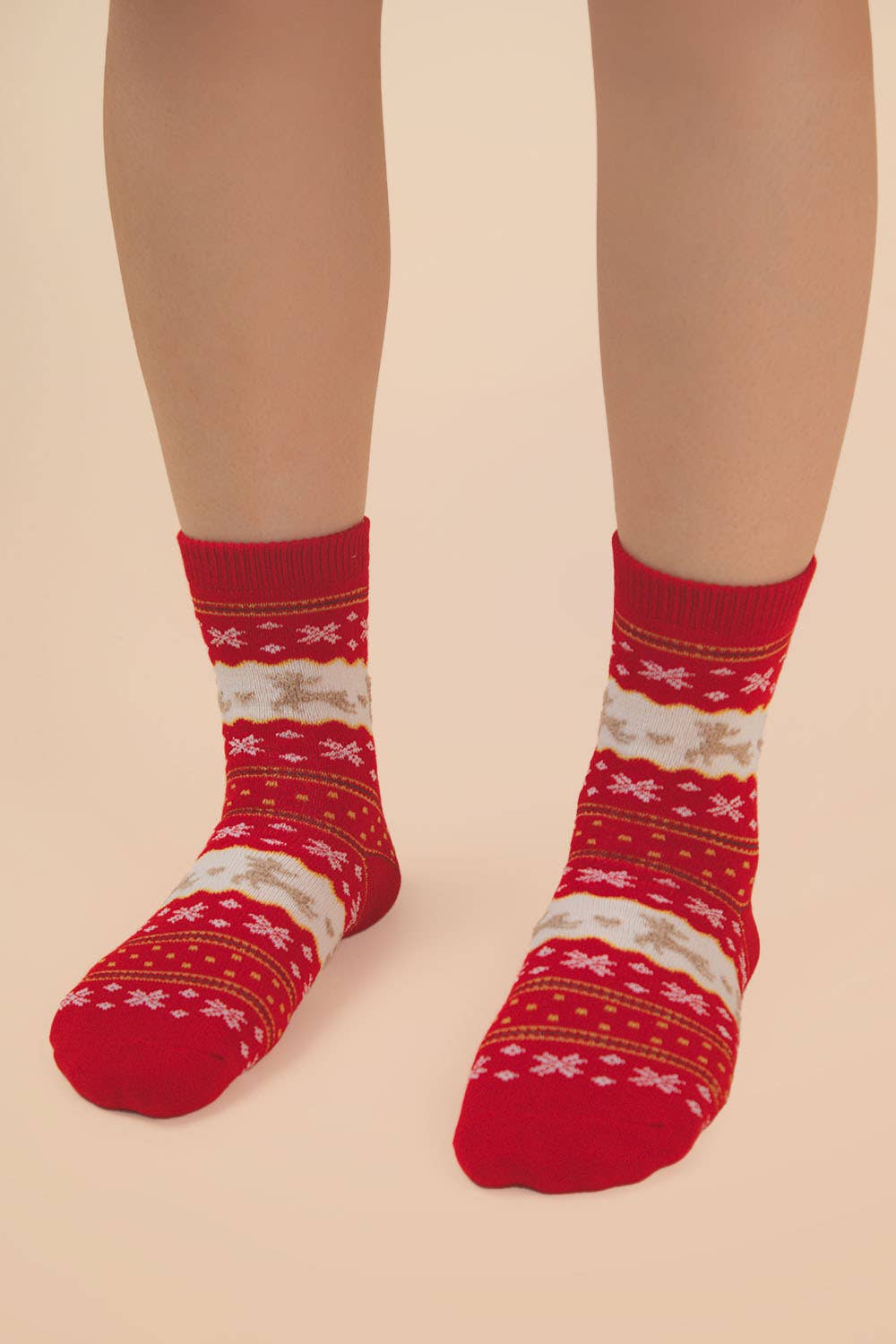 - Christmas Graphic Crew Socks