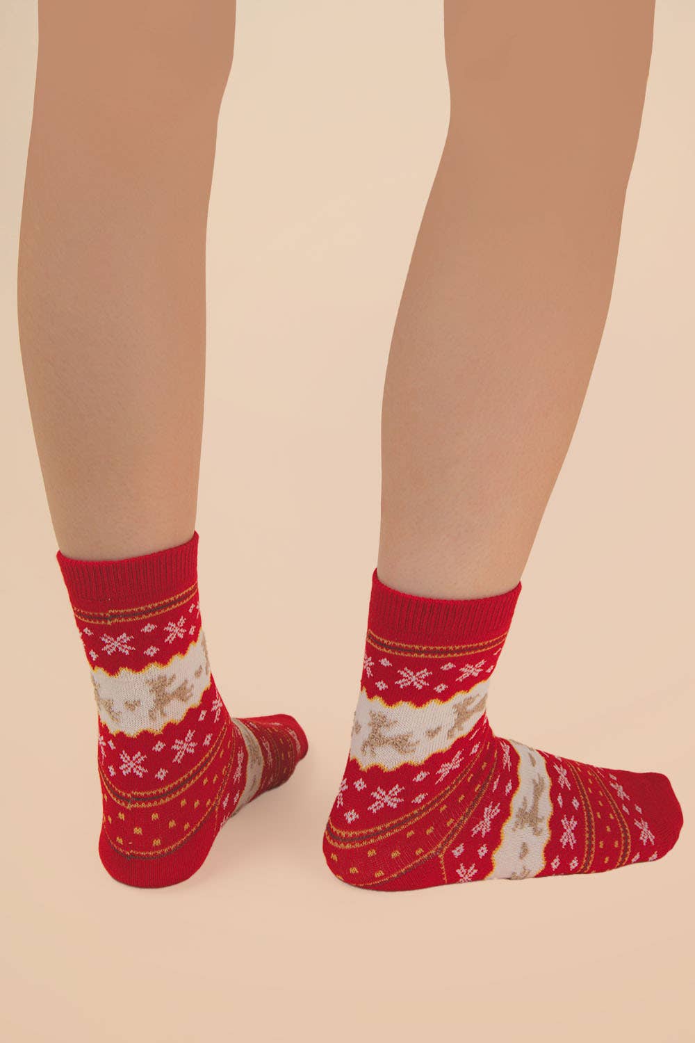 - Christmas Graphic Crew Socks