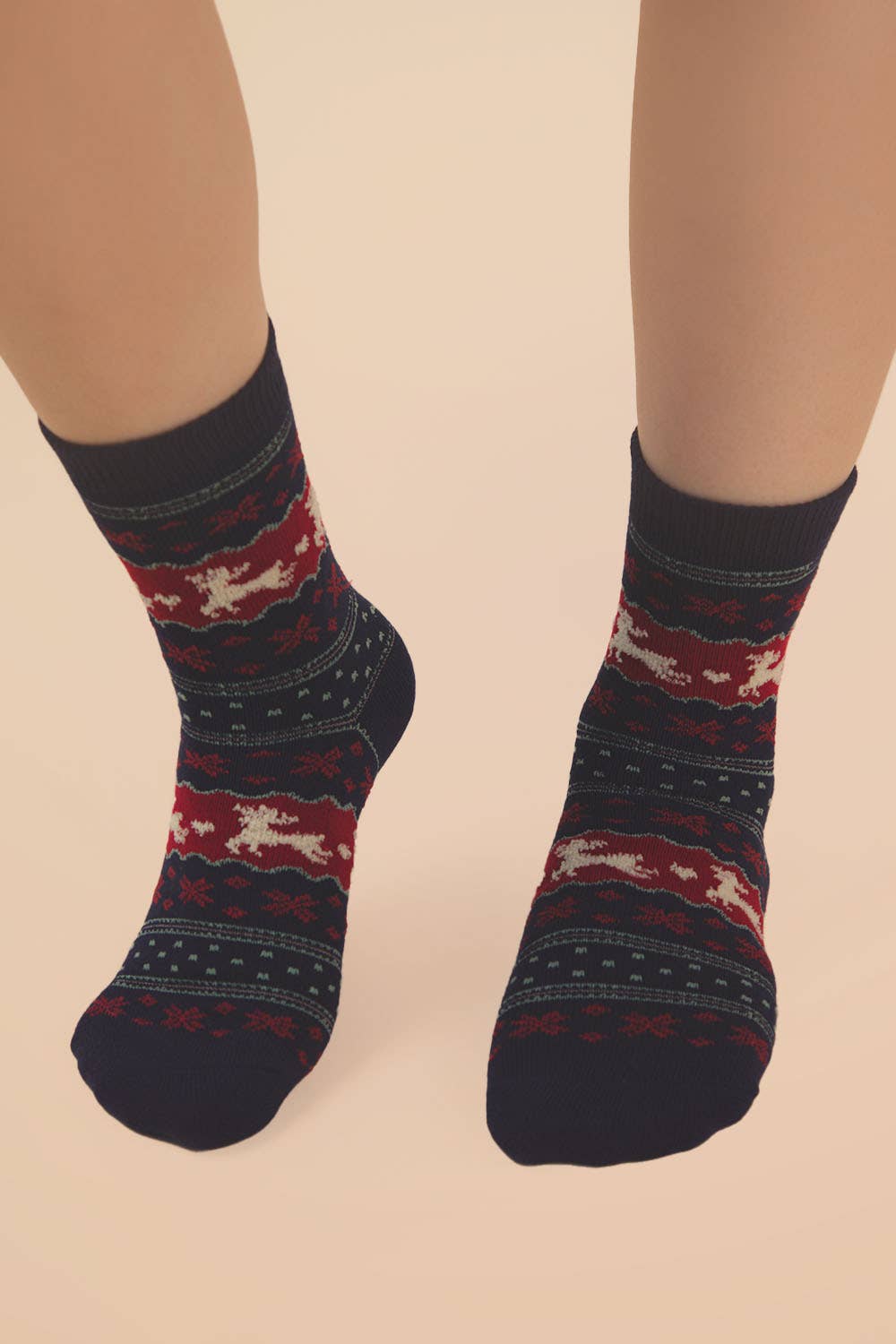 - Christmas Graphic Crew Socks