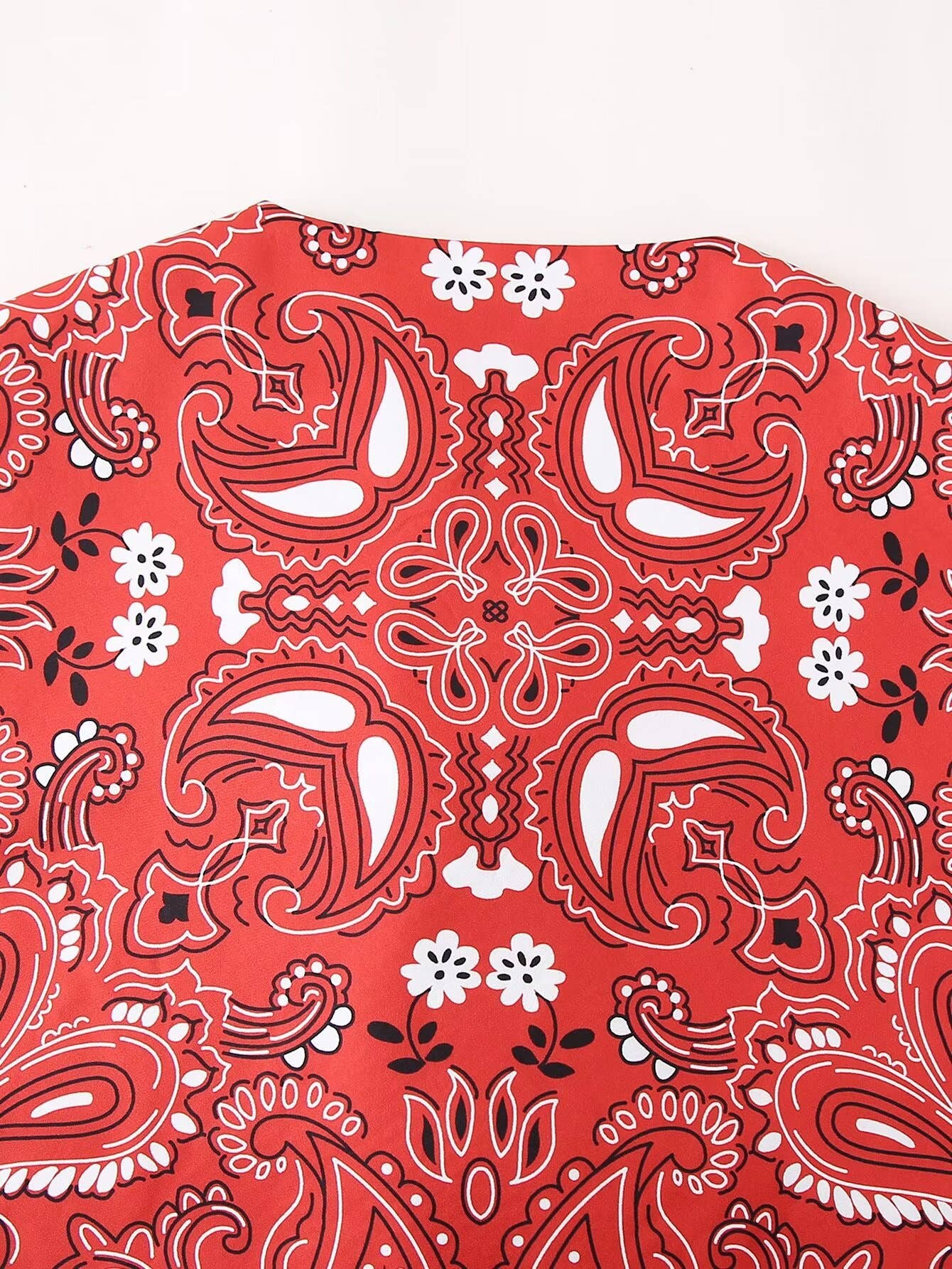 Casual Ethnic Style Crewneck Tie Vest