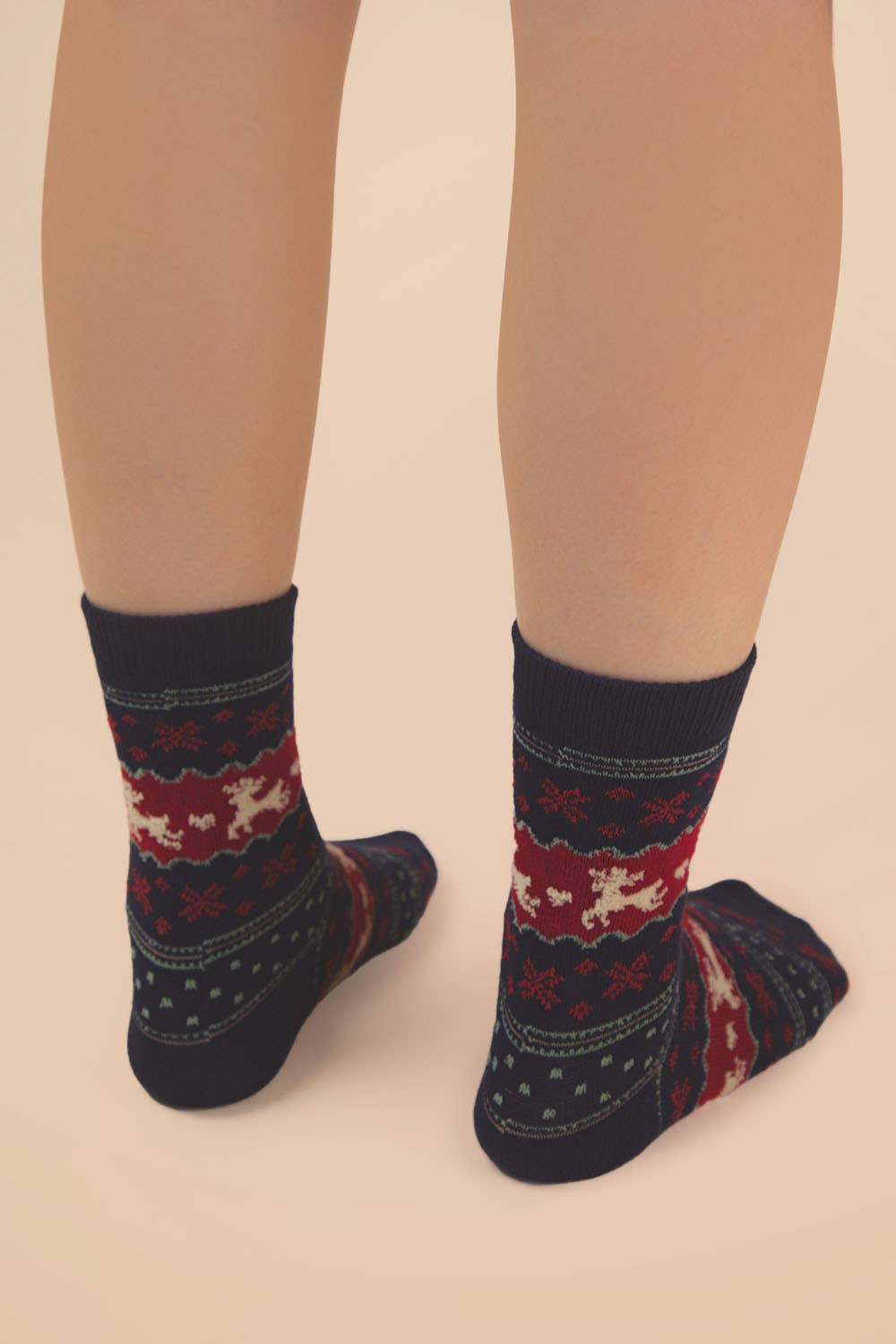 - Christmas Graphic Crew Socks