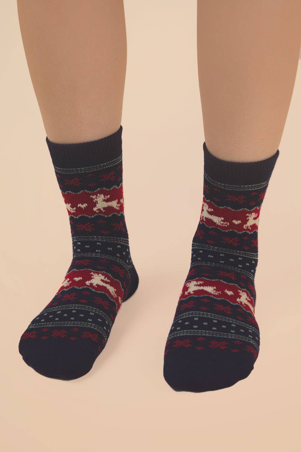 - Christmas Graphic Crew Socks