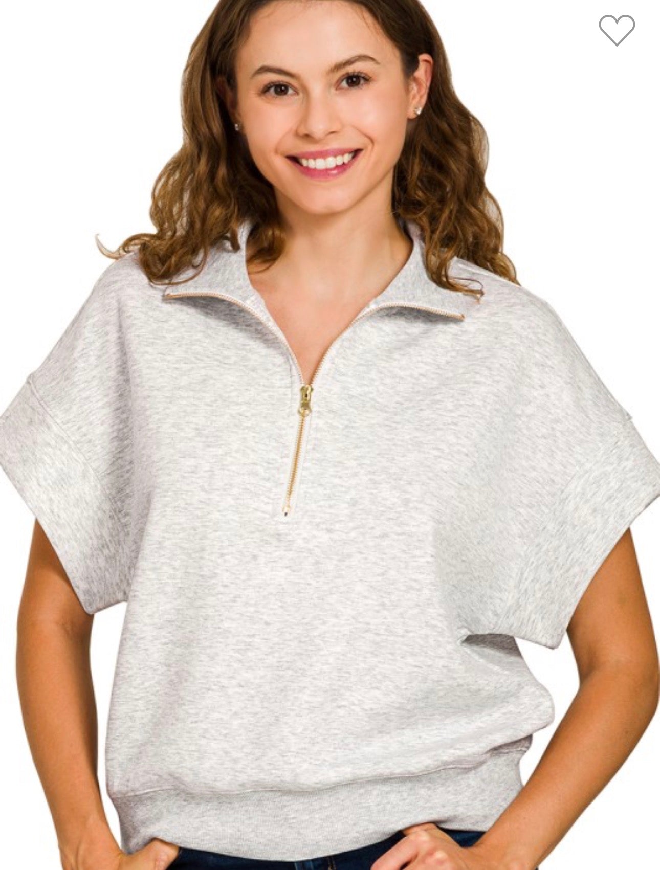 Scuba Half Zip Short Sleeve Pullover