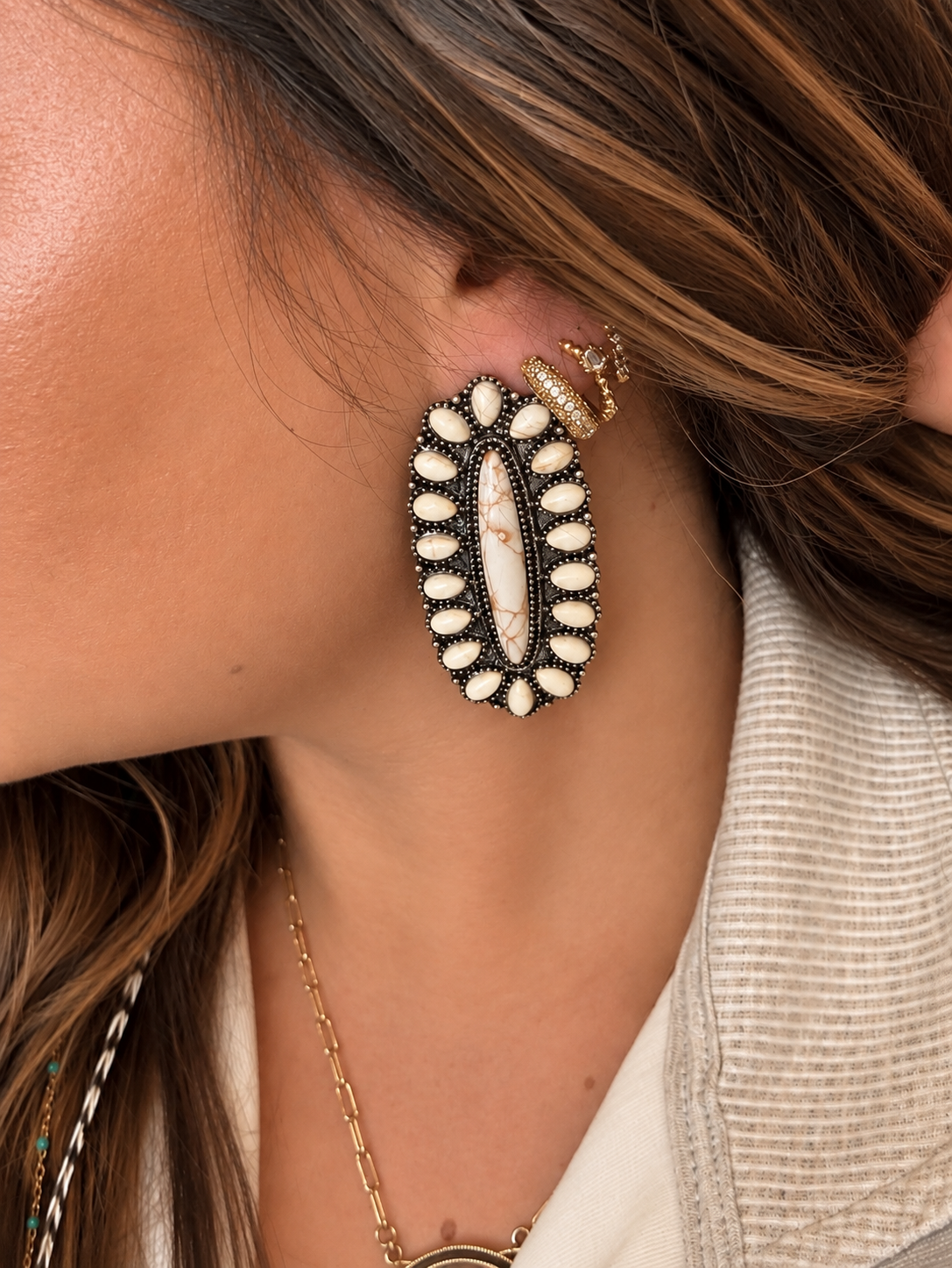 Ivory Outlaws Earrings