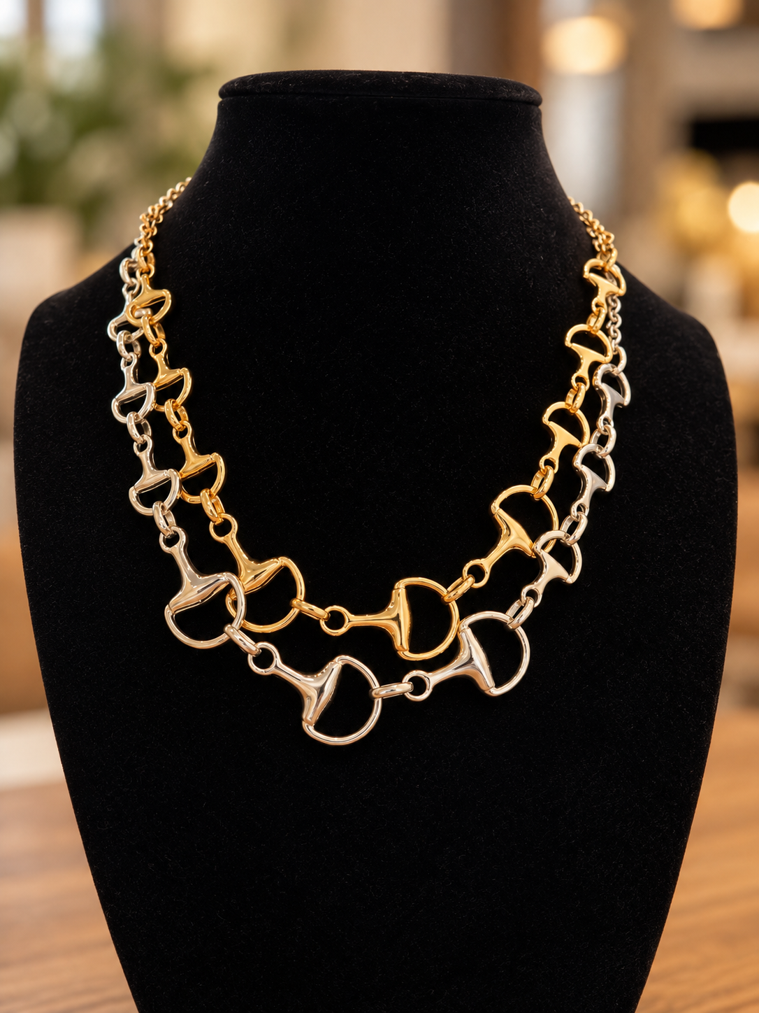Gilded Reins Necklace