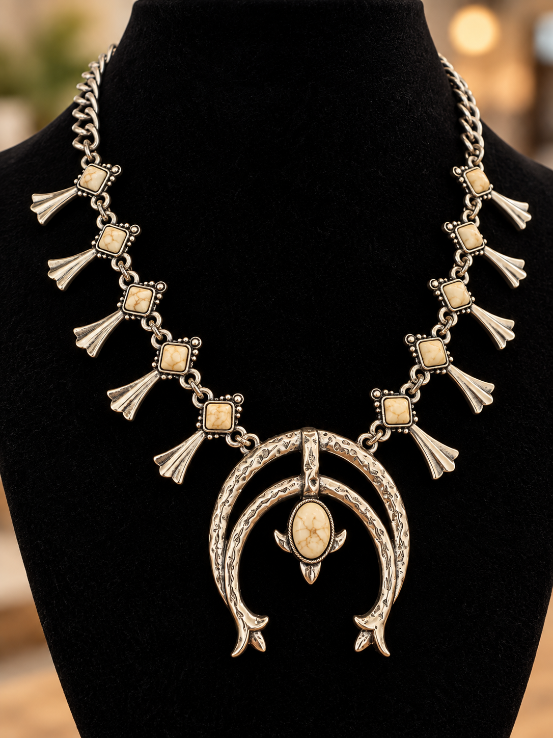 Ivory Moon Necklace