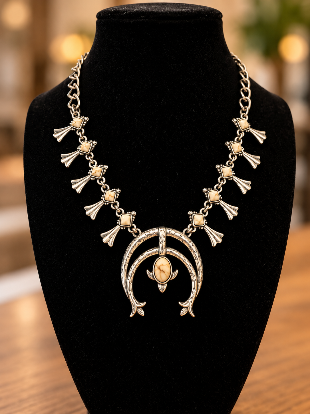 Ivory Moon Necklace