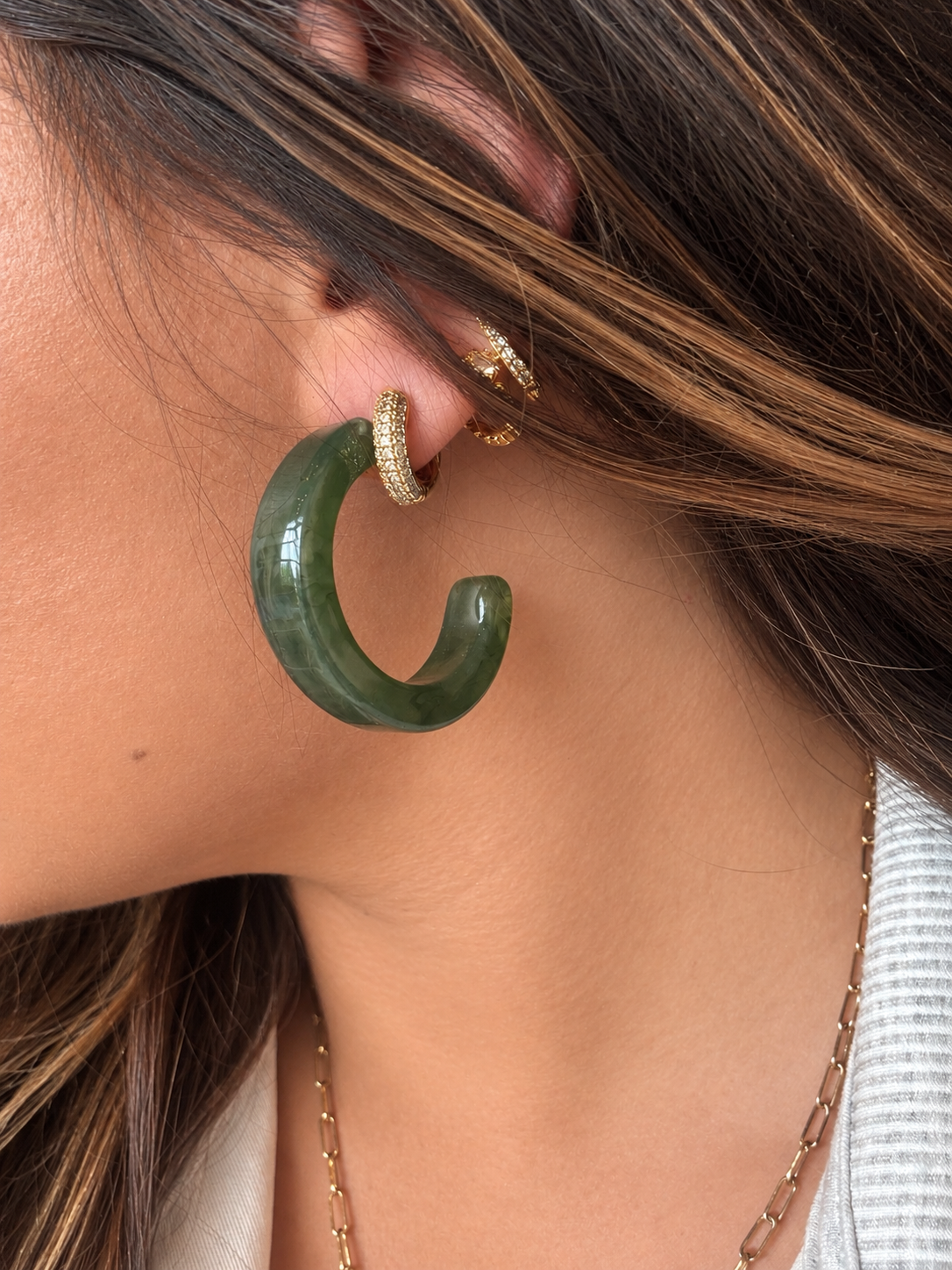 Moss and Marble Hoops