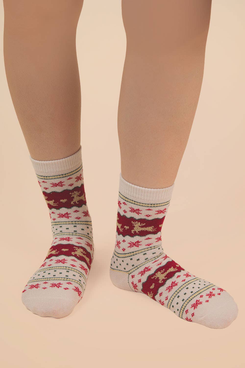 - Christmas Graphic Crew Socks