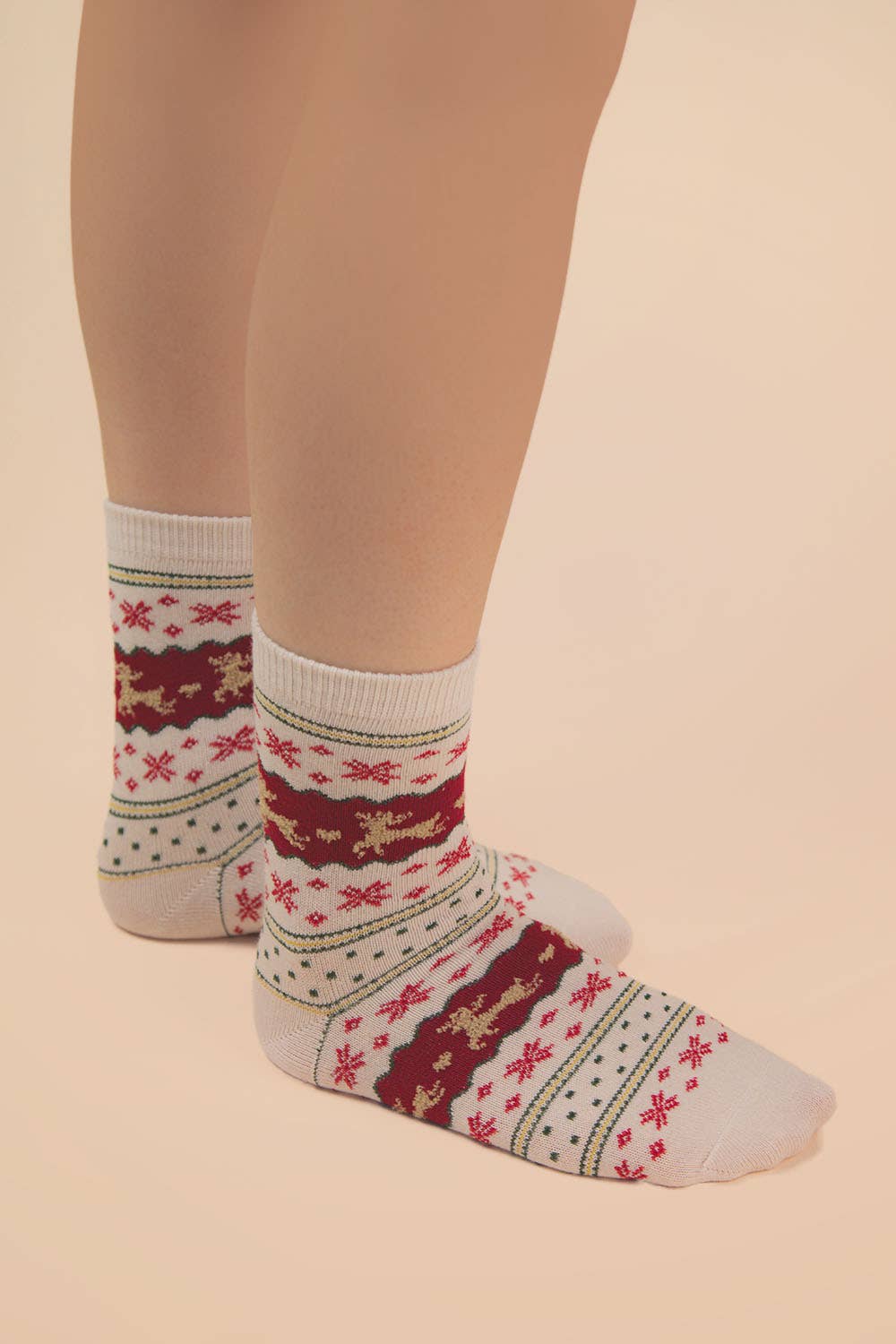 - Christmas Graphic Crew Socks