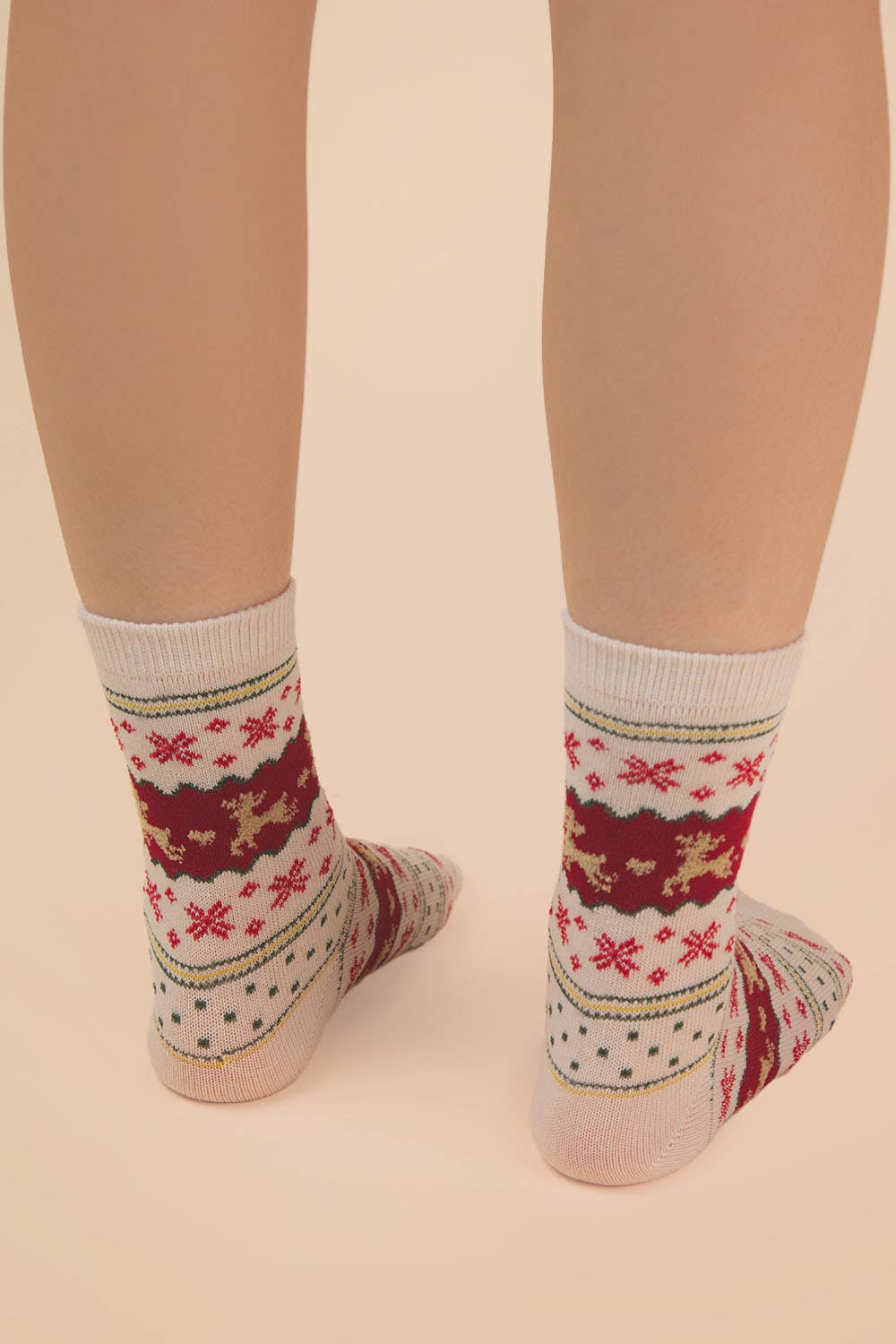 - Christmas Graphic Crew Socks