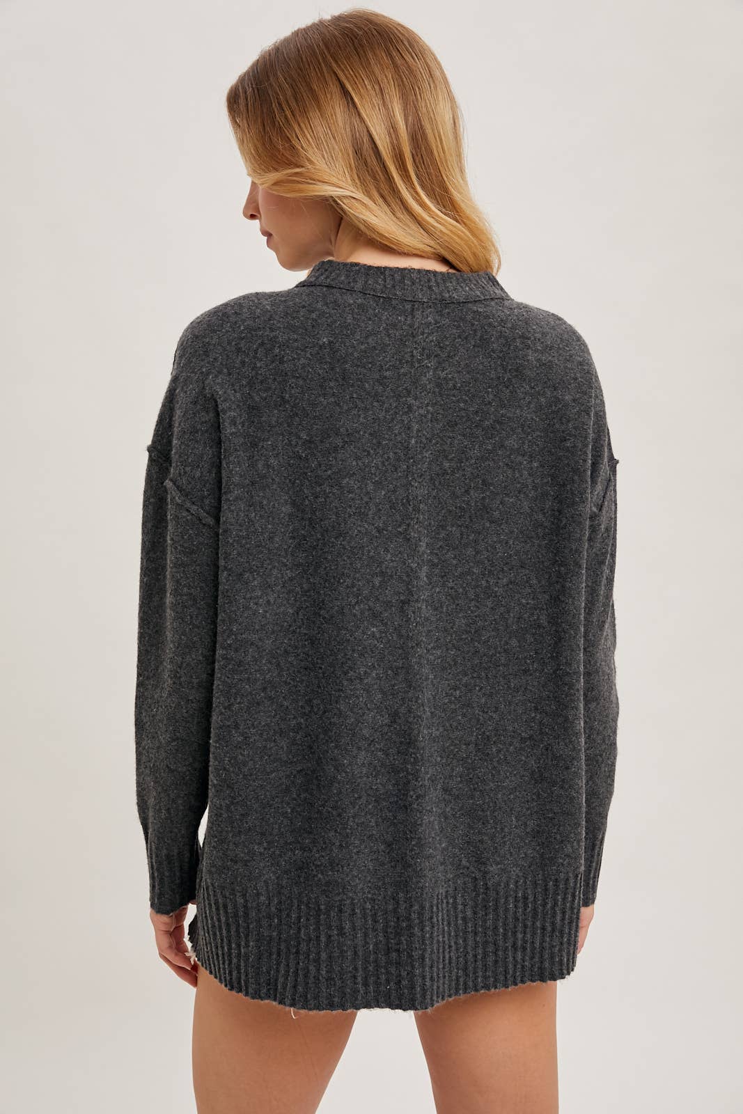 CREW NECK KNIT SWEATER PULLOVER HOLIDAY
