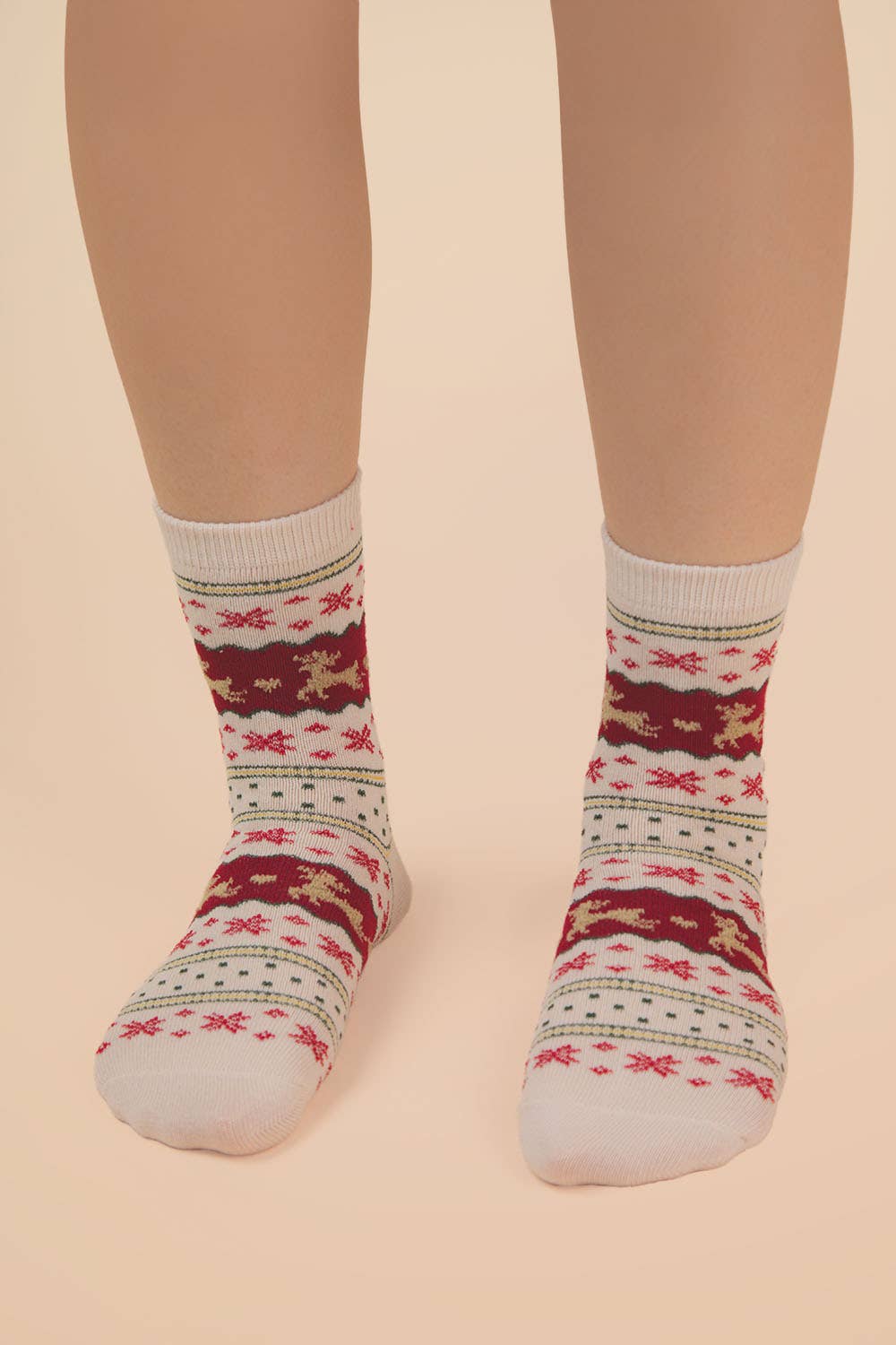 - Christmas Graphic Crew Socks